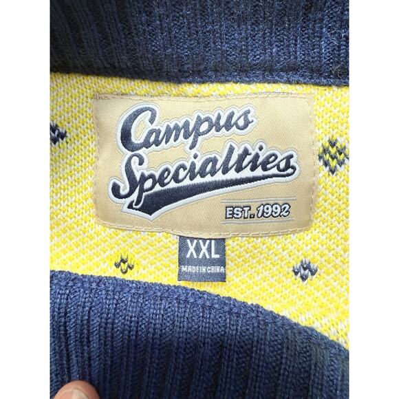 University Of Michigan Wolverines Ugly Christmas Sweater XXL - Picture 3 of 5